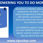 sipsnitya, id card software, school identity cards, college identity cards