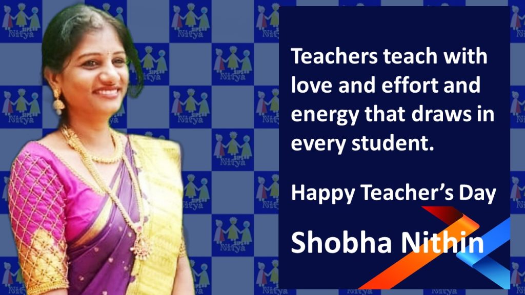 Shobha Nithin - Kushalnagar, Karnataka, India