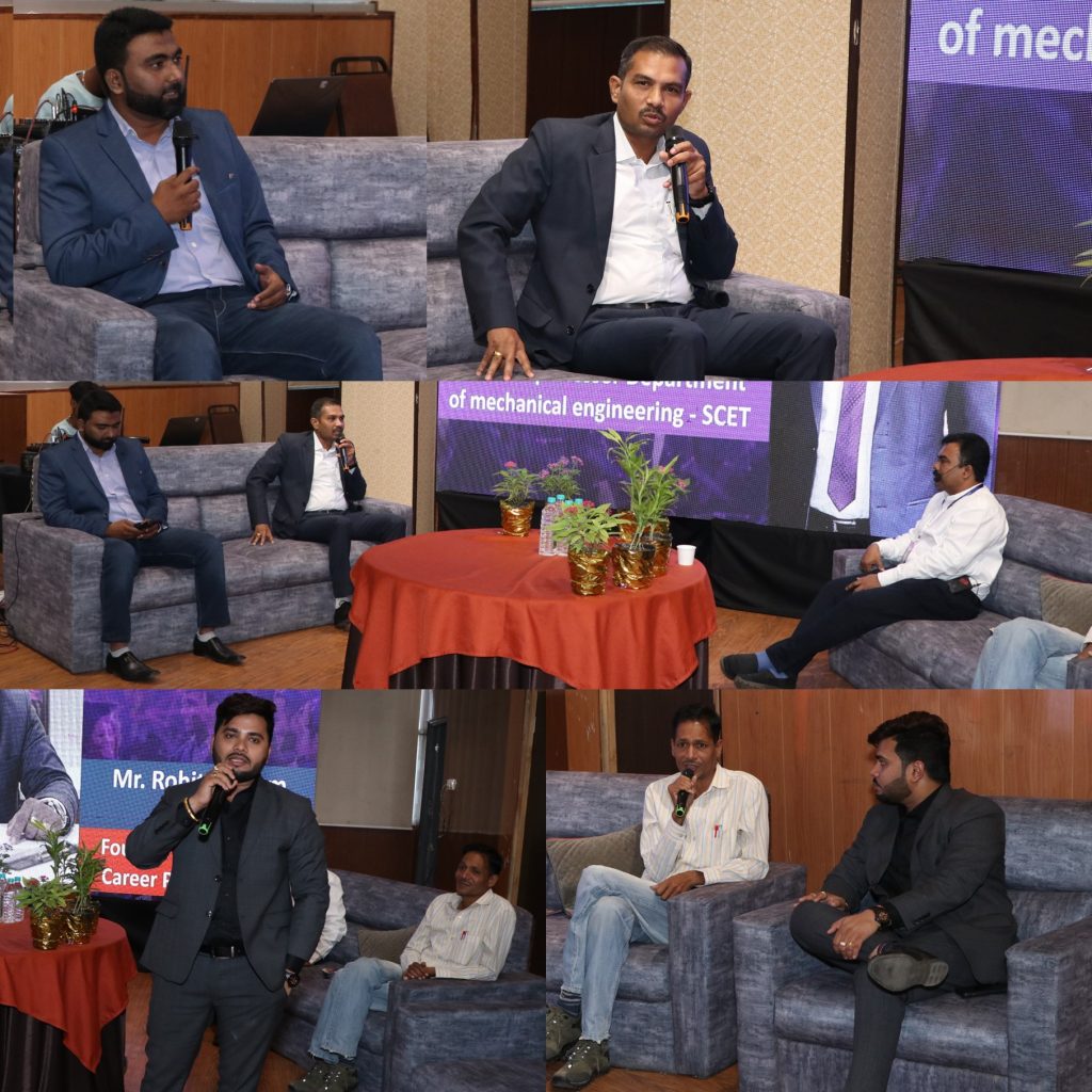 AI in education panel discussion, C K Sreegith, Founder and CEO of SIPSNITYA, Altamesh Zeesaan Founder and Director of Heritage Institutions, Nagpur, Maharashtra, Rohit Hariom Bathrey, Founder and Director of Career point Institute, Nagpur, Maharashtra, Mr. Shivakumar Patalwansi, Principal Saraswathi College, Dr. Manoj Suresh Beseshkar, Department of Mechanical Engineering, SCET Nagpur. Mr. Nishikant Sukhdeo Mool, Mool Study Coaching Centre, Ms. Sheetal Bhagat, DIRECTOR – MARVOLUS ACADEMY
Ms. Mangla Dhengre, International Makeup Artist & Educator