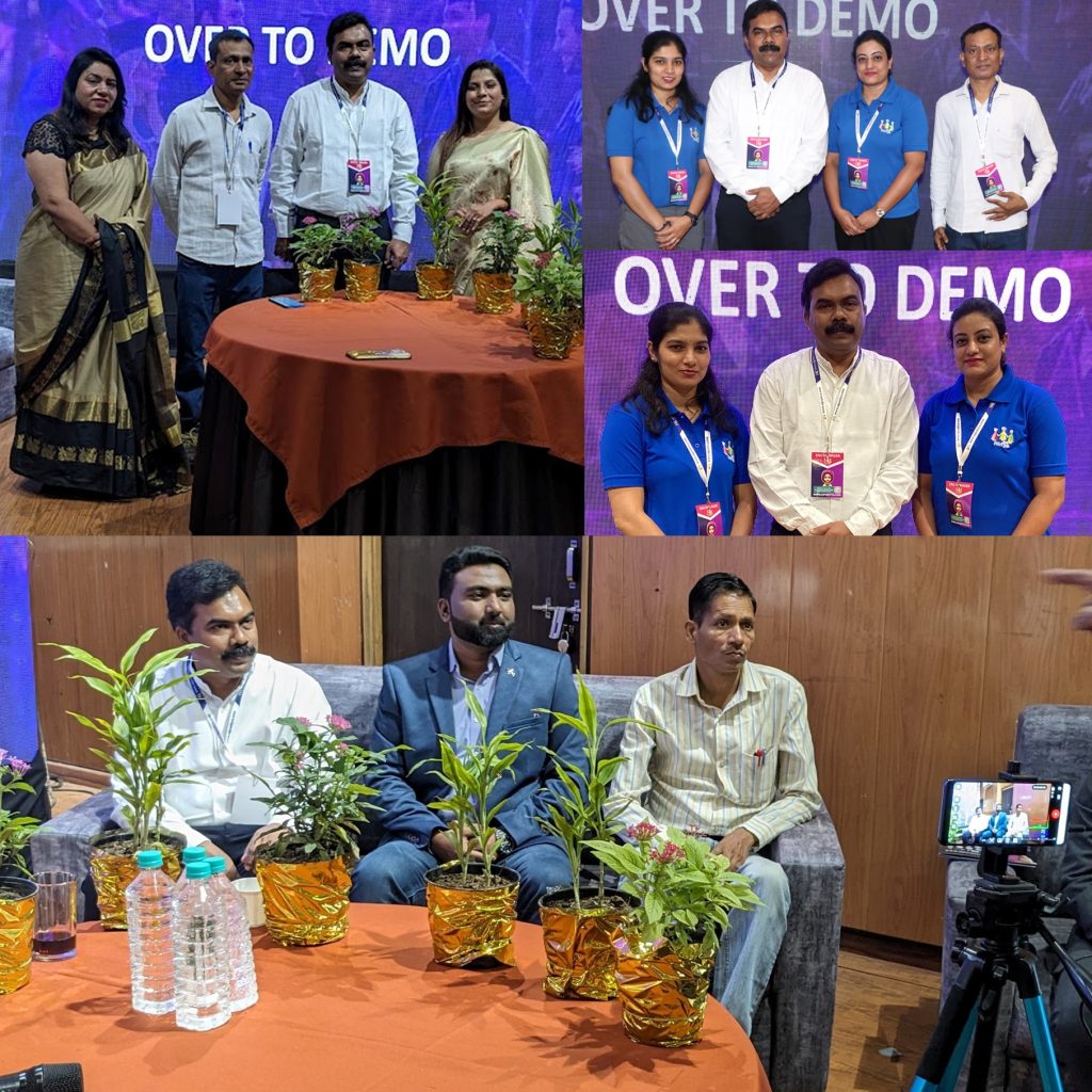Pawan Tiwari, Shruthi Ramesh P, Krithika Kaveramma, C K Sreegith founder of SIPSNITYA
